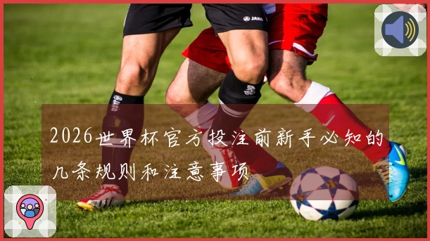 2026世界杯官方投注前新手必知的几条规则和注意事项